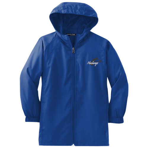 MVES - DP - Youth Hooded Raglan Jacket Thumbnail