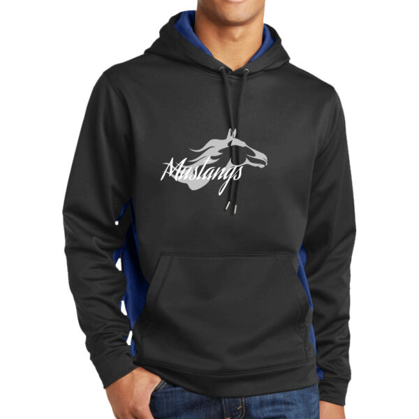 MVES - Adult Sport Wick - CamoHex Hooded Pullover Thumbnail